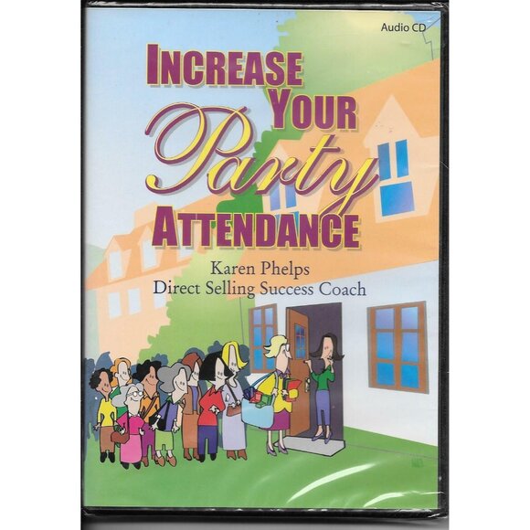 Increase Your Party Attendance Karen Phelps Direct Selling Success Coach DVD4008 - Picture 1 of 2